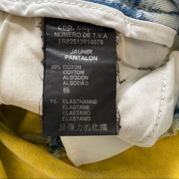 Cop. Copine White and Blue Womens Jeans - Picture 7 of 10